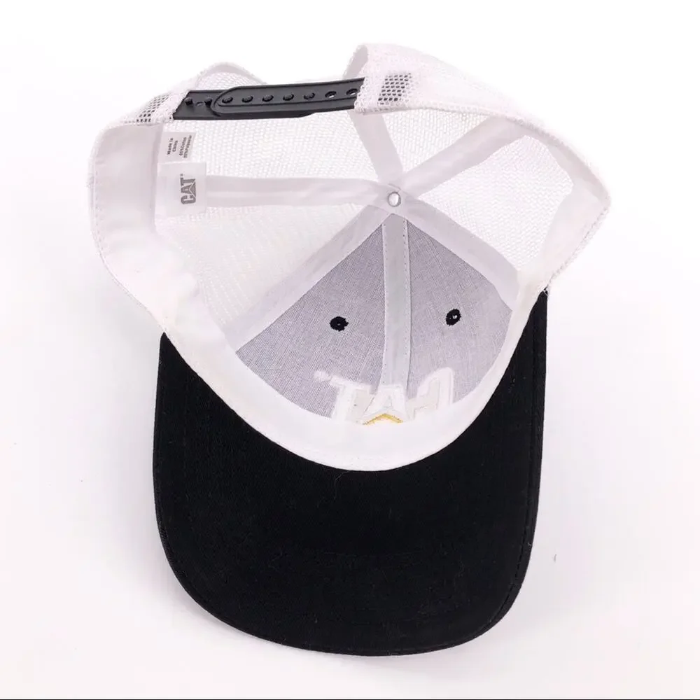 🟡 CAT Caterpillar tractor hat